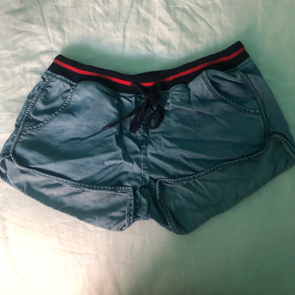 Blue American Eagle Shorts